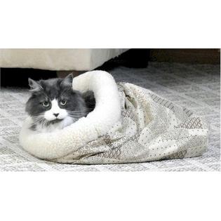 K&H Pet Products Kitty Crinkle Sack - Tan Patchwork